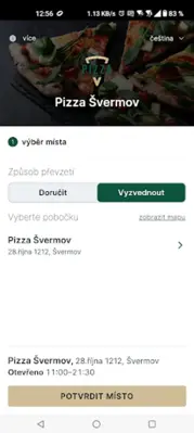 Pizza Švermov android App screenshot 0